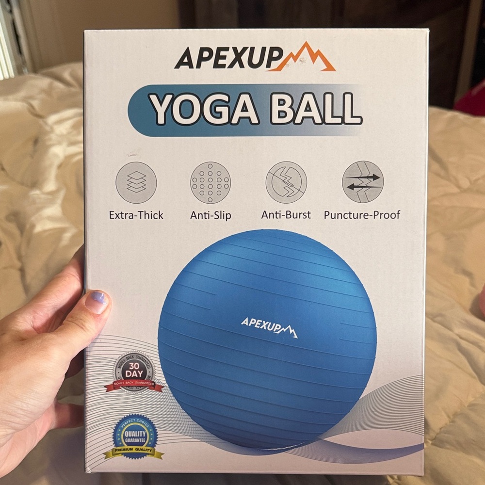 Apex Blue Yoga Ball
